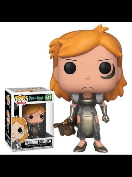 Funko Other - Funko Pop Rick and Morty Warrior Summer #341 Vinyl Figure 2018
